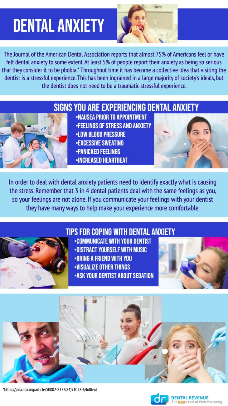 How to Cope With Dental Anxiety Infographic